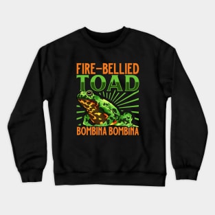 Fire-bellied Toad Crewneck Sweatshirt